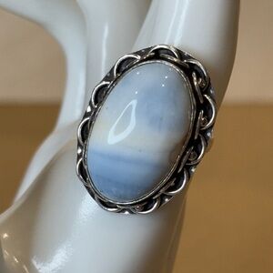 🆕 Owhyhee Opal Gemstone Ring Size 8 - 🆕